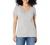 Hanes Women's Shirred V-Neck T-Shirt