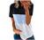 Womens Summer Tops Classic Striped Short Sleece T-Shirt Casual Crewneck Tee Shirts Loose Graphic Tshirts Tunic Blouses