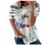 Womens Summer Tops Classic Striped Short Sleece T-Shirt Casual Crewneck Tee Shirts Loose Graphic Tshirts Tunic Blouses