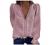 Womens Summer Long Sleeve V Neck Chiffon T Shirts Vintage Lace Pom Pom Blouses Office Work Tops Casual Flowy Tunics