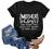 Womens Novelty T Shirts Short Sleeve Casual Summer Funny Letter Printed Holiday T-Shirt Crewneck Cute Graphic Tee Tops