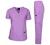 Dagacci Scrubs Medical Uniform Women and Man Scrubs Set Medical Scrubs Top and Pants