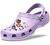 Crocs Mens and Womens Classic Clog w/Jibbitz Charms 5-Packs