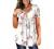 Beadchica Plus Size Tunic Tops For Leggings Casual Flowy Tshirts Ruched Blouses For Women