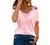 Womens Tops Stripe Mesh Sheer Short Sleeve Summer T-Shirt V Neck Dressy Casual Solid Tee Shirts Loose Fit Tunic Blouse