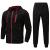 Men's Tracksuits,2 Piece Athletic Hoodie Tracksuit Set Activewear Full Zip Tracksuit Sports Set for Men Sweatsuit