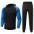 Men's Tracksuits,2 Piece Athletic Hoodie Tracksuit Set Activewear Full Zip Tracksuit Sports Set for Men Sweatsuit