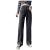 MASZONE High Waisted Jeans for Women Y2K Fashion Wide Leg Denim Pants Loose Back Butterfly Print Straight Trousers Jeans