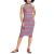 Eddie Bauer Women's Coast and Climb Rib-Knit Sleeveless Dress - Stripe