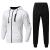 Men's Tracksuits,2 Piece Athletic Hoodie Tracksuit Set Activewear Full Zip Tracksuit Sports Set for Men Sweatsuit