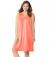 Exquisite Form 30107 Women's Nylon Tricot Sleeveless Short Knee Length Nightgown