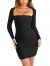 Long Sleeve Dresses for Women Sexy Bodycon Party Club Night Mini Dresses