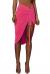 PRIMODA Women's Asymmetrical Bodycon Drawstring