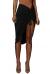 PRIMODA Women's Asymmetrical Bodycon Drawstring