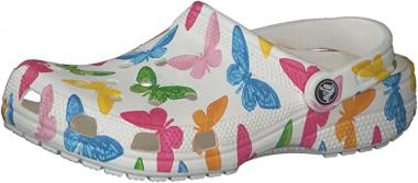 Crocs Unisex-Adult Classic Printed Floral Clogs