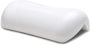 CHDHALTD Bathtub Spa Pillow,Non Slip Bath Pillow,PU Bath Pillow, Bathtub Spa Head Rest Neck Support, Back Comfort Tub Holder, Soft Back Neck Cushion for Bathtub,White