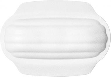 XXIOJUN Bath Pillow，Conform to Ergonomic Bath Pillows for Head and Neck，Bathroom Accessories，with Suction Cup for Head,Shoulders,Neck and Back,Support (Color : White, Size : 32x23cm)