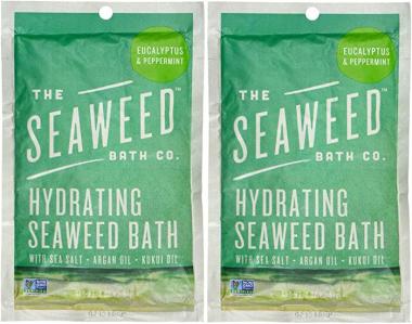 The Seaweed Bath Co. Hydrating Seaweed Bath: Eucalyptus & Peppermint - 2 Pack (2 Oz. / 57g each)