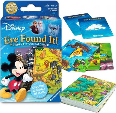 Ravensburger World of Disney Eye Found It Card Game for Boys & Girls Ages 3 and Up - A Fun Family Game You'll Want to Play Again and Again