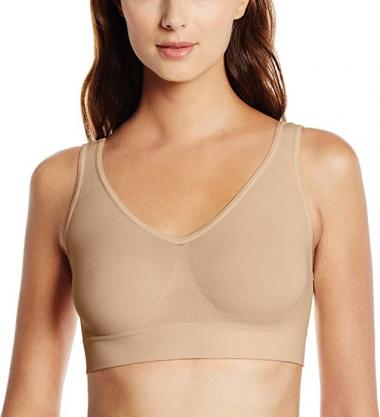 Hanes Women's Get Cozy Pullover ComfortFlex Fit Wirefree Bra MHG196