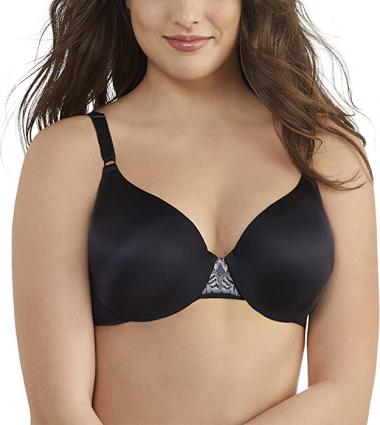 Vanity Fair Women's Comfort Where It Counts Full Coverage Underwire Bra 75364