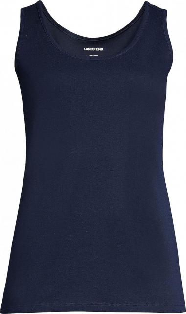 Lands' End Women's Cotton Tank Top