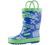 OAKI Kids Waterproof Rubber Rain Boots with Easy-On Handles