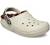 Crocs Men's and Women's Classic Lined Animal Print Clog | Fuzzy Slippers