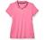 Nautica Women's 3-Button Short Sleeve Breathable 100% Cotton Polo Shirt