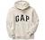 Gap Men's Fleece Arch Logo Pullover Hoodie