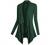 Urban CoCo Women's Drape Front Open Cardigan Long Sleeve Irregular Hem