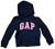 GAP Girls Zip up Fleece Arch Logo Hoodie