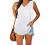 SNKSDGM Workout Tank Tops for Women Summer V-Neck Solid Flowy Vest Tee T-Shirt Casual Loose Fit Sleeveless Shirt Blouse Tunic