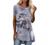 Womens Short Sleeve T-Shirt Casual Tops Crewneck Tee Shirts Summer Tunic Top Summer Tshirt Loose Flowy Shirts Blouses