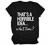 Womens Novelty T Shirts Short Sleeve Casual Summer Funny Letter Printed Holiday T-Shirt Crewneck Cute Graphic Tee Tops