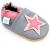 Dotty Fish Baby Shoes, Unisex Soft Sole Leather Crib Shoes