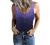 Women Tank Tops Summer Sleeveless Shirts Slim Basic Cami Top T-Shirt Trendy Ombre Knit Ribbed Button Up Henley Blouses