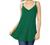 DAY VILLAGE Women's Front and Back Reversible Spaghetti Cami Tank Top