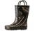 OAKI Kids Waterproof Rubber Rain Boots with Easy-On Handles