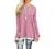 WEKILI Women's Tops Long Sleeve Lace Scoop Neck A-line Tunic Blouse