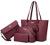 Women Fashion Handbags Wallet Tote Bag Shoulder Bag Top Handle Satchel Purse Set 4pcs