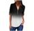 Women's Casual Chiffon Shirts Zip V Neck Roll Up Cuffed Long Sleeve Blouse Tops Summer Business Work Plain Tunic Top