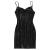 ZAFUL Women's Stars Print Side Slit Velvet Sleeveless Mini Dress Sexy Cowl Front Spaghetti Strap A-Line Mini Dress