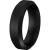 Knot Theory Silicone Wedding Ring Band for Men Women: Superior Non Bulky Rubber Rings - Premium Quality, Style, Comfort - Ideal Bands for Gym, Work, Hunting, Sports, and Travels