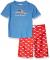 Tommy Bahama Boys' Rashguard and Trunks Swimsuit Set