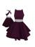 LeoGirl Womens Open Back Fit and Flare Short Prom Dresses with Beaded Waist Juniors Homecoming Party Dress