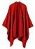 Epsion Women's Color Block Shawl Wrap Plus Size Cardigan Poncho Cape Open Front Long Winter Sweater Coat