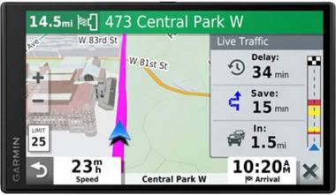 Garmin 010-N2153-00 DriveSmart 65 Premium Navigator with Amazon Alexa - (Renewed)