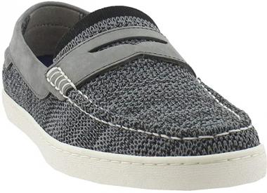 Cole Haan Mens Pinch Weekend Knit Loafers Casual Shoes - Grey