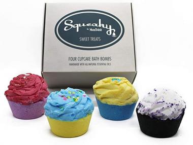 Sweet Treats 4 Cupcake Bath Bombs